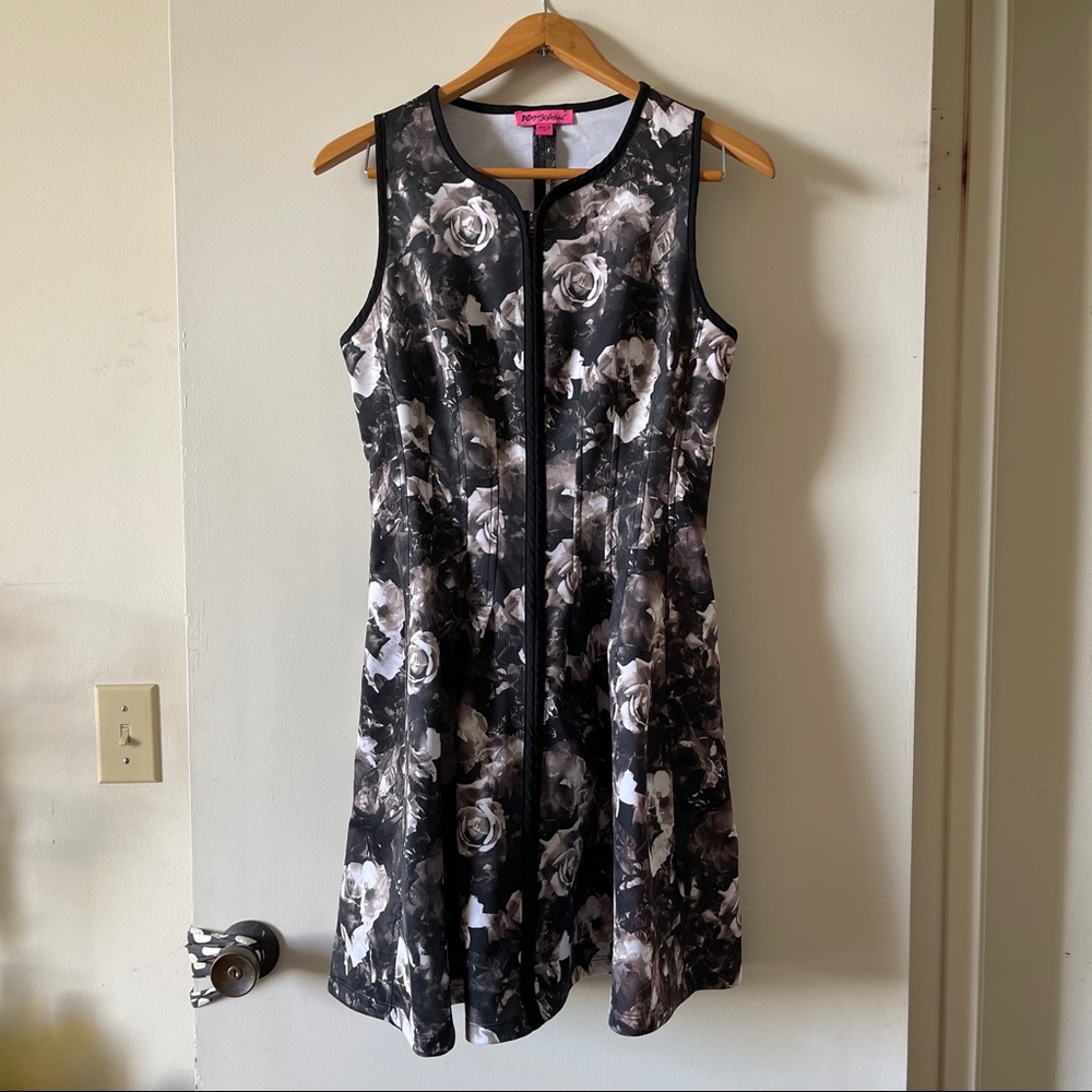Floral Zip Dress